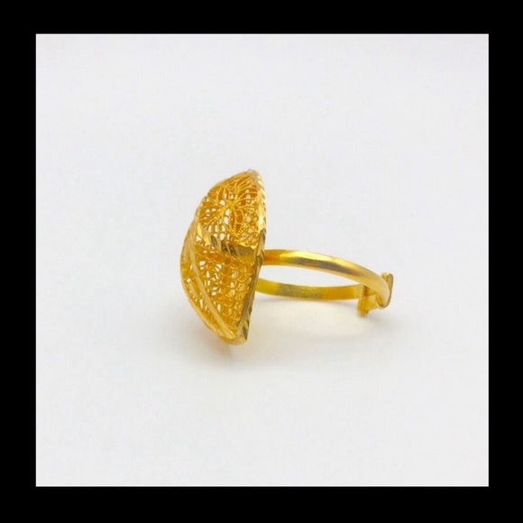 21k Solid Gold Adjustable Ring 🔥 - Picture 6 of 7